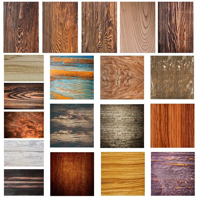 Realistic Wood Plank Panel Design-Wood Grain Texture Backdrop Banner for Weddings,Photo Shoots,Farmhouse,Party Decor