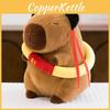 Adorable Nezha Dopey Capybara Plush Toy Cartoon Stuffed Animal Girl Gift Kid