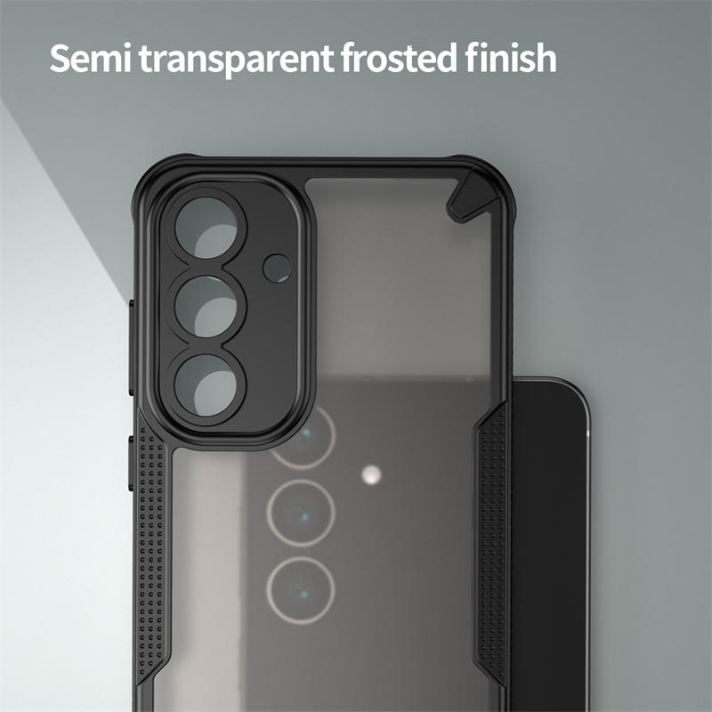 For Samsung Galaxy S25 FE Case Samsung S25 FE Cover TPU Border Durable Matte Bumper Protective Phone Cases S25 Edge Ultra Plus