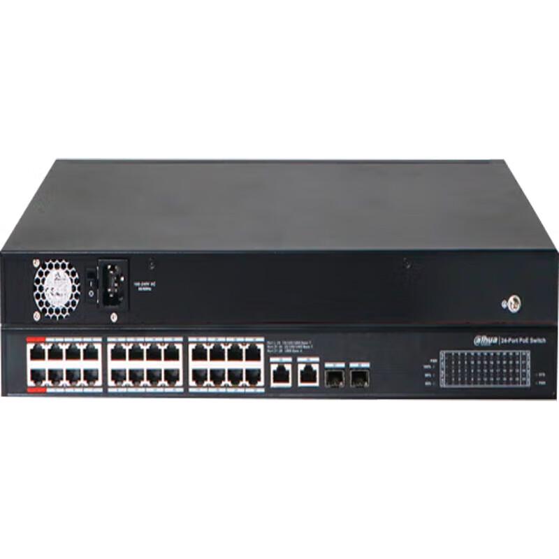 

Dahua DH-S3000C 24-Port Full Gigabit PoE Switch CN plug (adapter included)