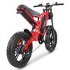 Hidoes HD-B6 Offroad Elektrofahrrad für Erwachsene 1200W Motor 48V15.6Ah Akku Stadtpendeln All-Terrain Elektrofahrrad 20 Zoll Fat Tires E-Mountainbike