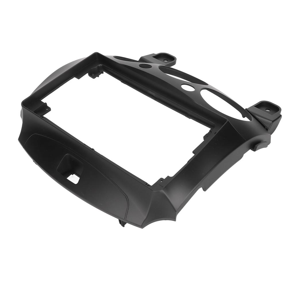 Navigation Panel Frame Trim ABS Dashboard Cover 2 Din Replacement for Mazda 2 2007?2013