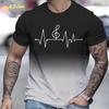 Quick-drying Men Running Shirts Fitness Compression Gym Polyester Sports T-shirt Black 2023 Workout Training Muscle Fit Clothing