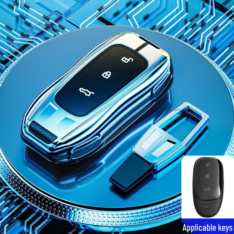 Ideal L9 Max & L7/L8 Special Car Key Protective Metal Case with Buckle