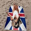 UK England Flagge Große Mikrofaser Strandtücher Schnelltrocknendes Handtuch Sandstrandtücher Poolhandtuch für Reisen Schwimmbad Yoga