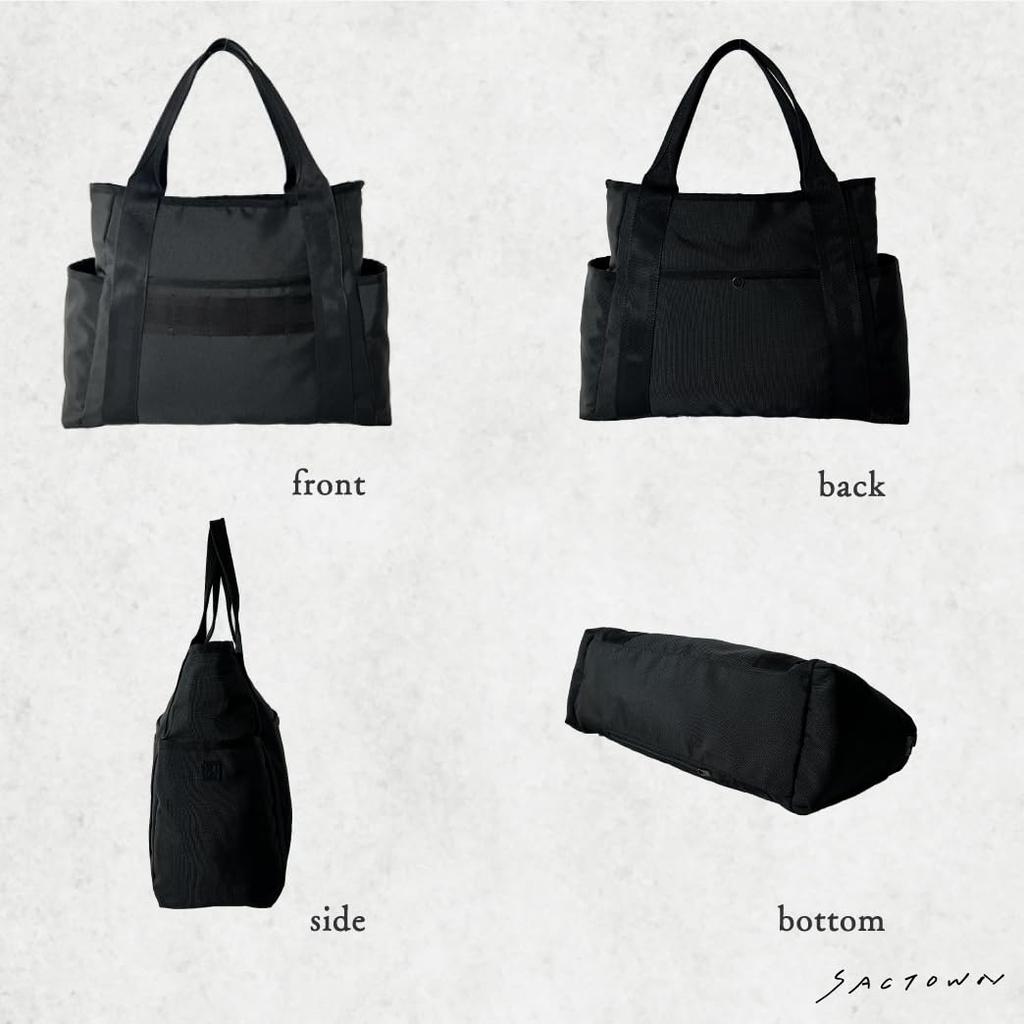 SANDGLASS Business Tote Bag for Men, Business Casual, Multifunctional, Lightweight, B4 Capacity, Large Capacity, Carry-on, 3G06