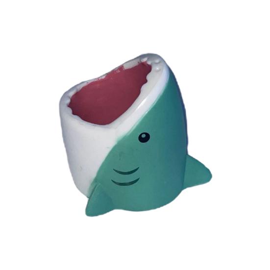 Fish Tank Ornament Ocen Series Shark Head Statue Cartoon Underwater Animal Sculpture Aquarium Landscaping Decor