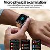 SACOSDING  BP Smart Watch Men Heart Health Analysis LED Flashlight Bluetooth Call AI-GPT Smart Bracelet For Android iOS
