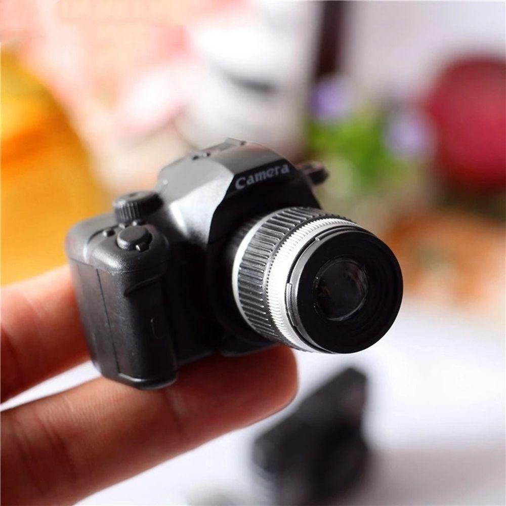 Retro 1/6 Doll Dollhouse Miniature Camera Doll SLR Camera Mini Doll Camera Miniature Digital Camera