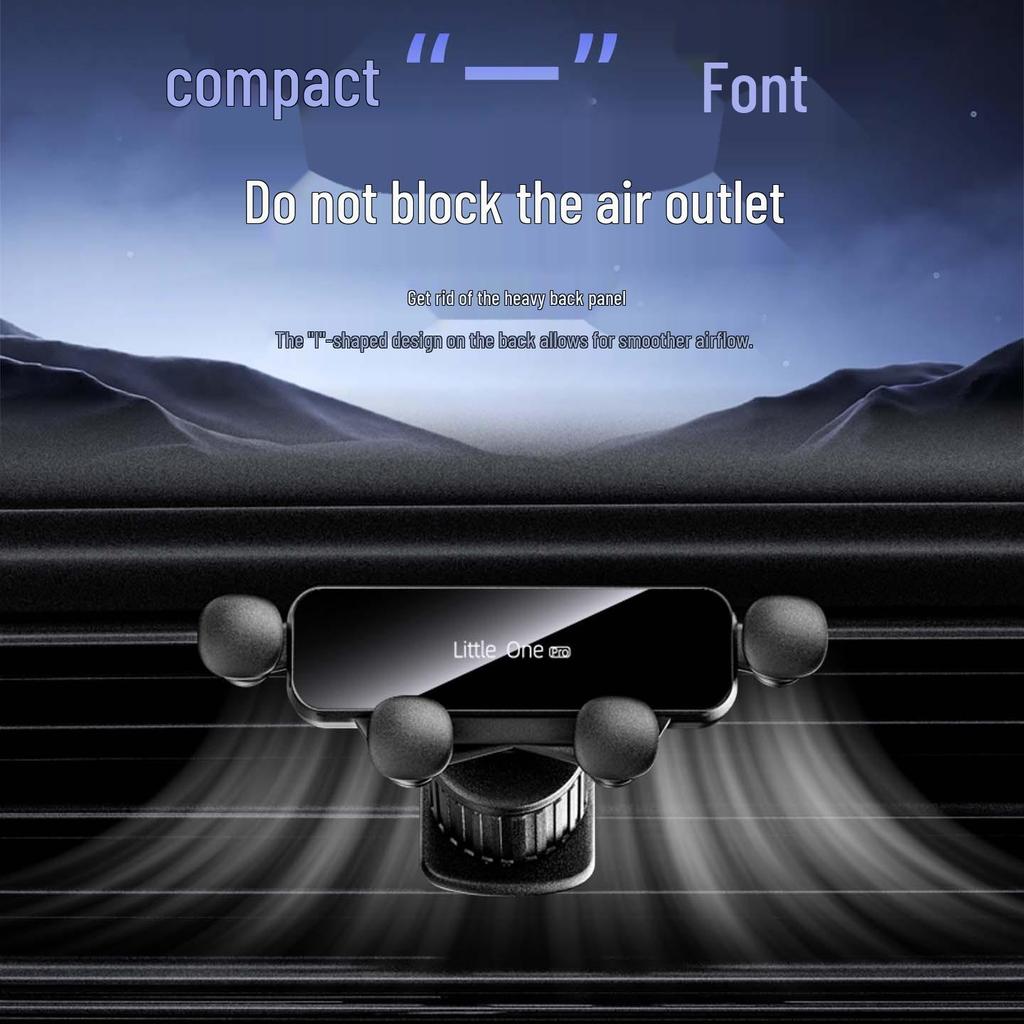 Hot-Selling Car Phone Holder: Center Console Display & Navigation Support
