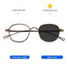 Pure Titanium Brand Design Glasses Frame Men Retro Round Prescription Eyeglasses  New Vintage Photochromic Reading Glasses