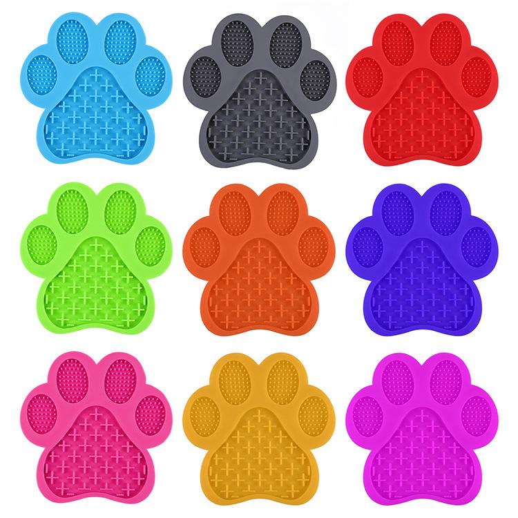 Silicone Slow-Feeder Lick Mat for Cats & Dogs