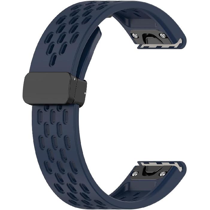 Chofit Intended for Garmin Fenix 8 43MM/8 47MM/8 51MM,Fenix 7/7S/7X,Fenix 6/6S/6X Watch Bands Air Holes Silicone Sport Strap Wristbands Quick Fit