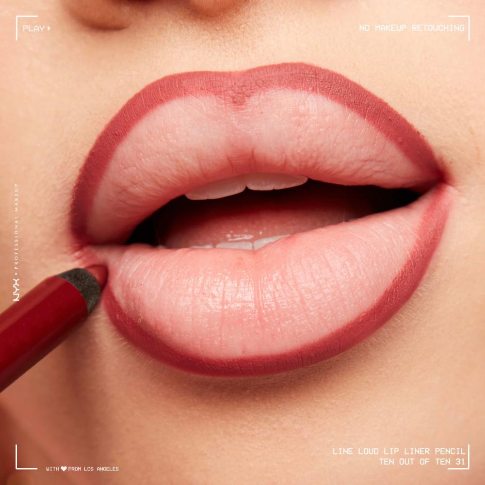 Nyx NYX Lip Liner Line Loud Long Wear 05 Ten Out Of Ten 1.2g