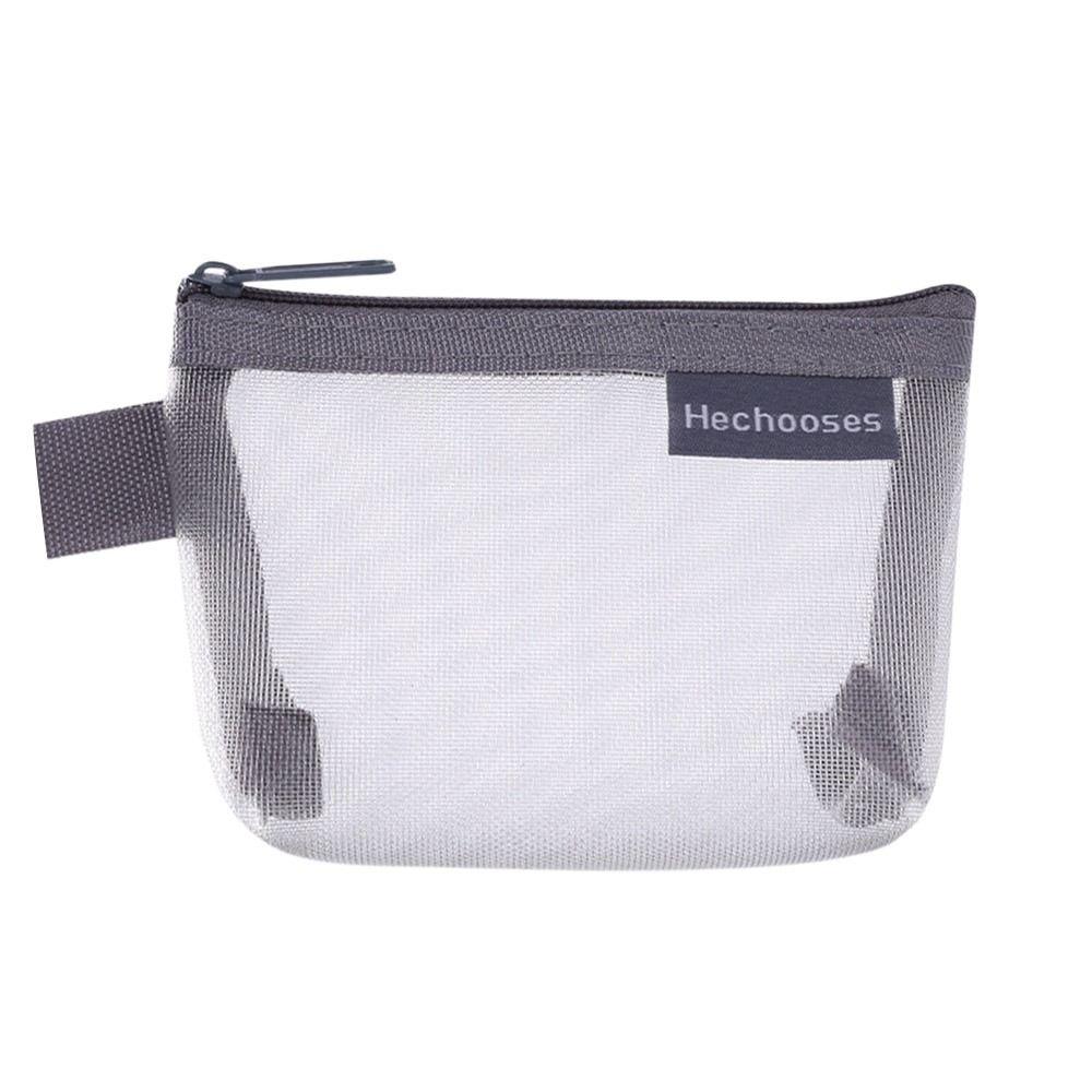 Key Lipstick Mesh Coin Purse Three-dimensional Small Item Storage Coin Bag Nylon Card Holder Office