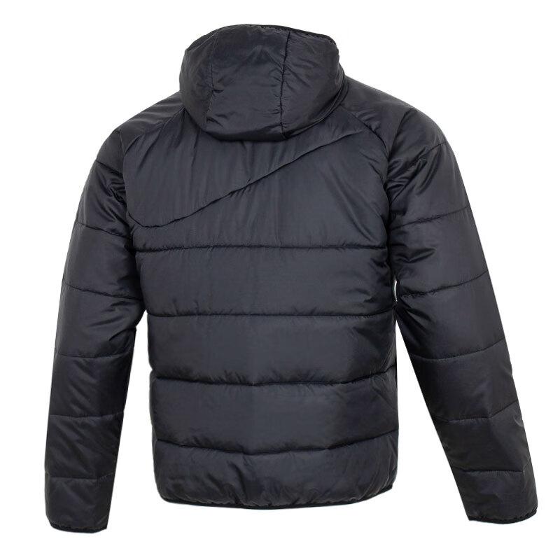 Nike Casual Windproof Warm Hooded Cotton Jacket Men Tops Black DJ6311-010