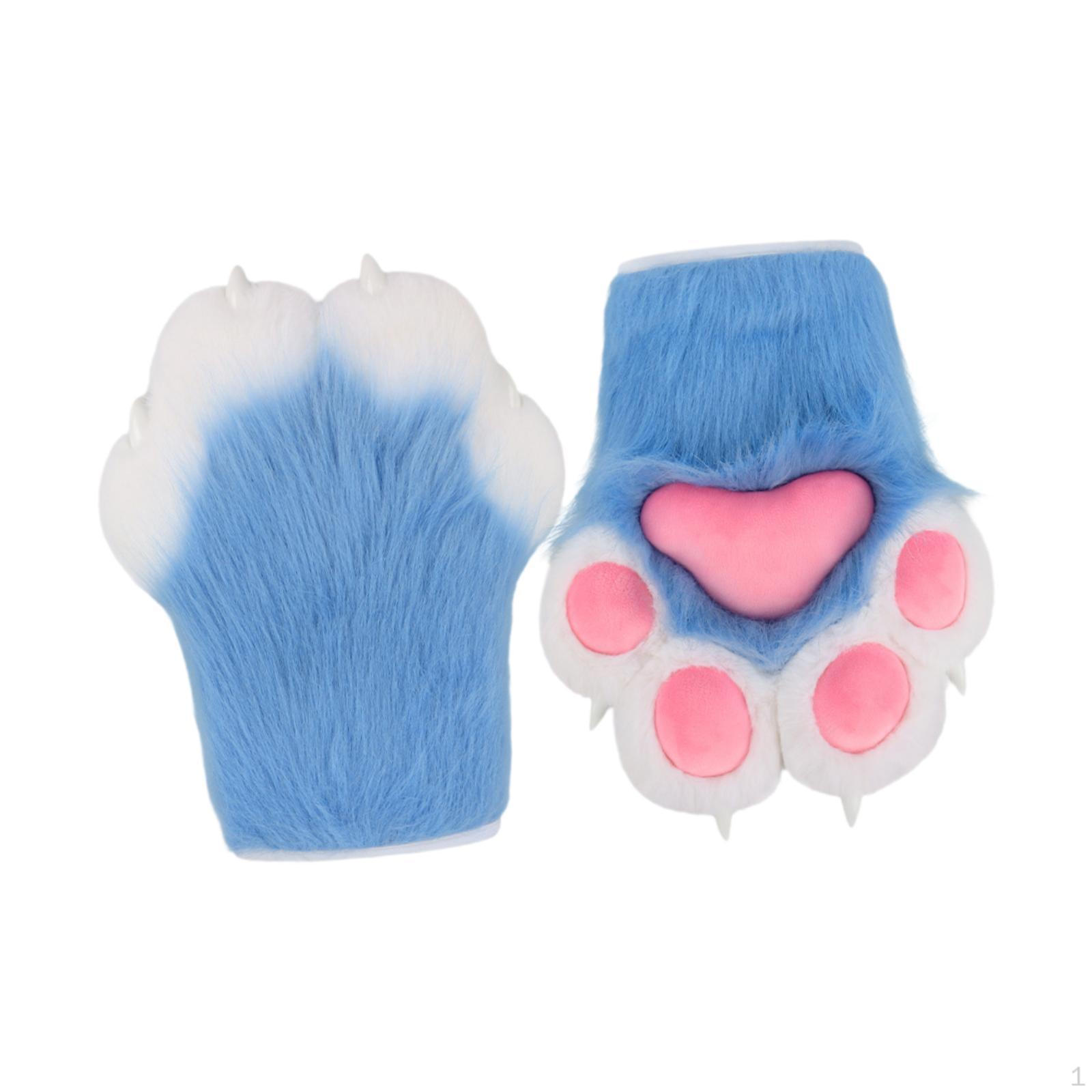 

Кошачьи лапки перчатки косплей котенок коготь для клуба маскарад ролевая игра