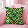Bohemian Ethnic Decorative Cushion Cover Linen Pillowcase Cover Soft Decor for Sofa Home Room
