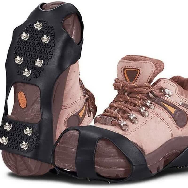 10-Tooth Stainless Steel Outdoor Ice Cleats
