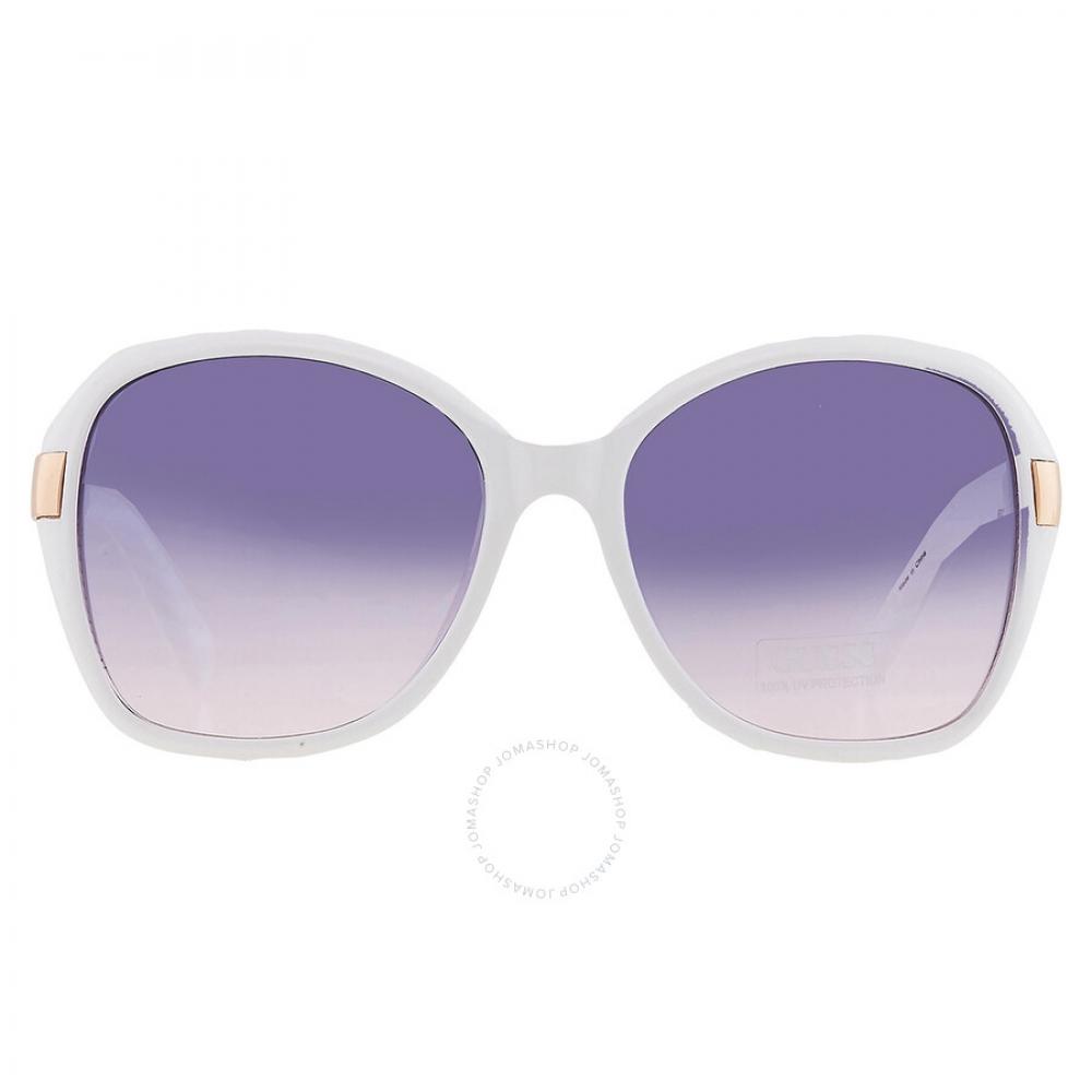 

Guess Factory Gradient Bordeaux Butterfly Ladies Sunglasses GF0371 21T 57