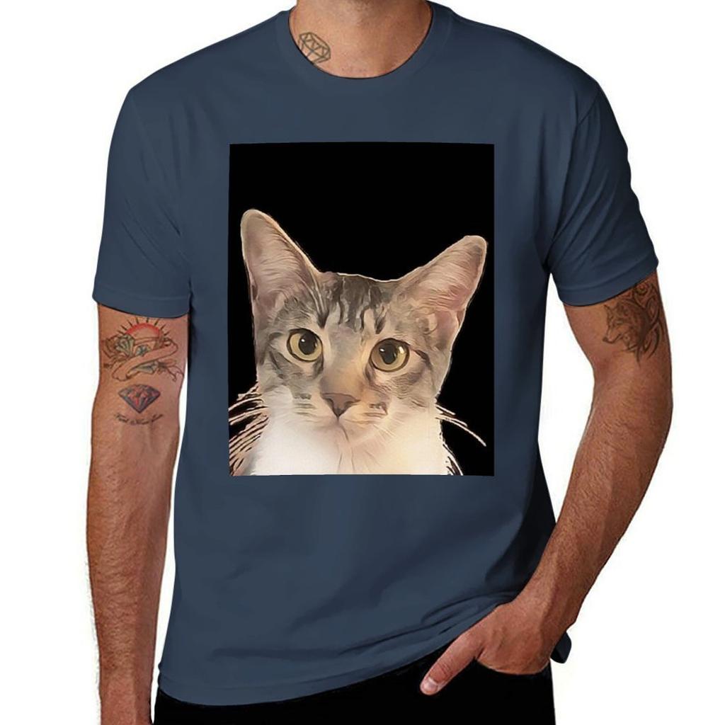 Cute Cat Tshirt Unisex Graphic T Shirt T Shirt Unisex Designer Tshirt
