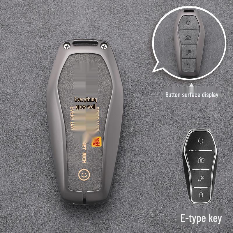 BYD Key Case for Han, Qin Plus DMI, Song Pro, Song L, Tang, Yuan, Destroyer 05, Seagull, Dolphin, Seal 06