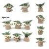 6pcs Yoda Baby Action Figure Toy Figurines Star Wars Gift Halloween
