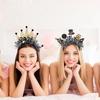 Party Decoration Christmas New Year Headpiece Star/Crown Glitter Hair Hoop  New Year Dress Up