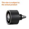 Rotating Electric Cooling Fan 3 Speed Automotive Supply Car Air Vent Fan with Scent Diffuser & Ambients Light