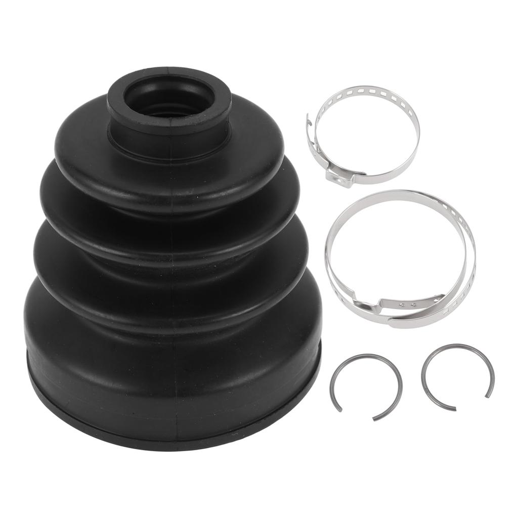 HEROFFIX Honda Accord 2005-2007 1 Set CV Joint Boot Kit Inner Constant Velocity Joint Boot W/Clamp No.44017S84C00 Black Rubber