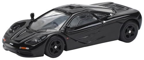 POP RACE 1/64 McLaren F1 Jet Black Finished Model PR640230