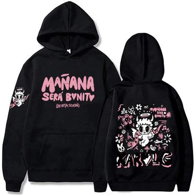 Gorąca Karol G Bichota Bluza z kapturem Mężczyzna Kobieta Hiphop Streetwear Pullover Manana Sera Bonito Długi Rękaw Bluza Ubrania Unisex