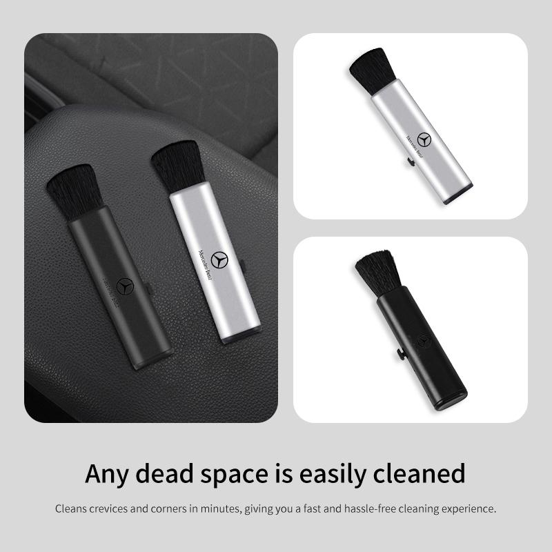AABII1 For Benz Car Retractable Cleaning Brush Outlet Dusting Small Brush Interior Accessories CITAN VITO SPRINTER CLS SLK Sport ML