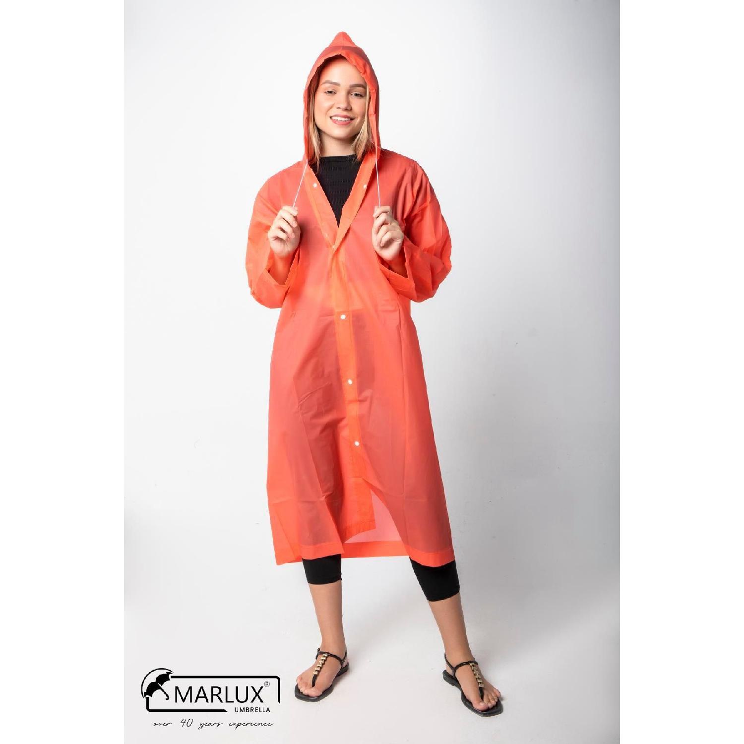 

Women s Men s Raincoat Hooded Eva Orange Raincoat M21mrc881r14 Standart оранжевый