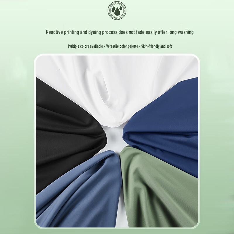 JEEP SPIRIT Men's Ice Silk Quick-Dry Short Sleeve T-Shirt