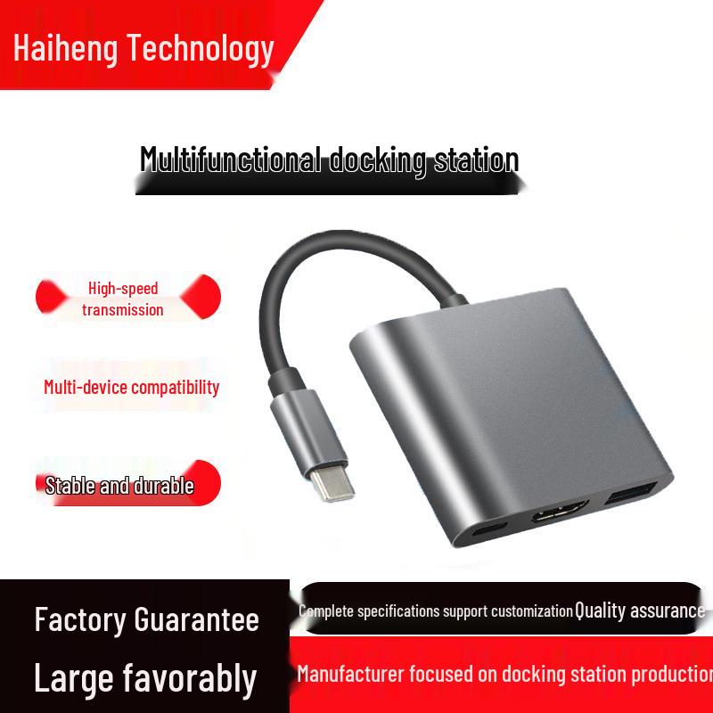 USB-C to HDMI Multiport Hub with USB 3.0 and Type-C Docking Station
