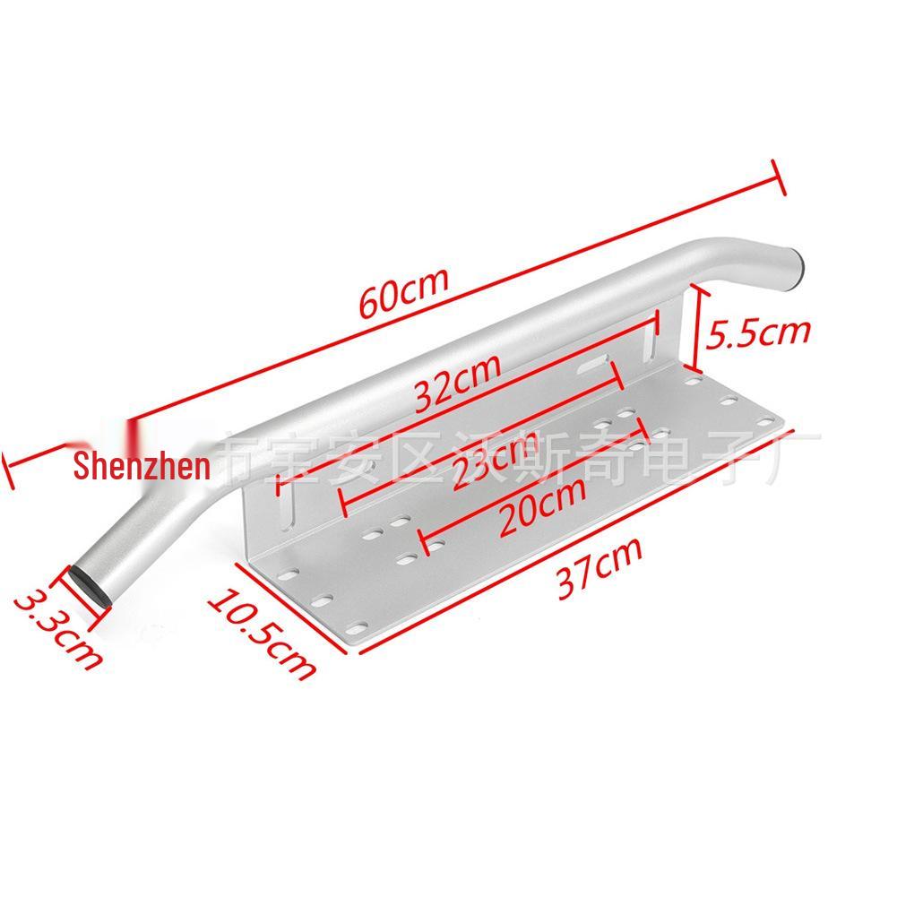 Spot Car Off-Road Vehicle Aluminum Front Bumper Light Bracket for Universal Work/Searchlight Modification.