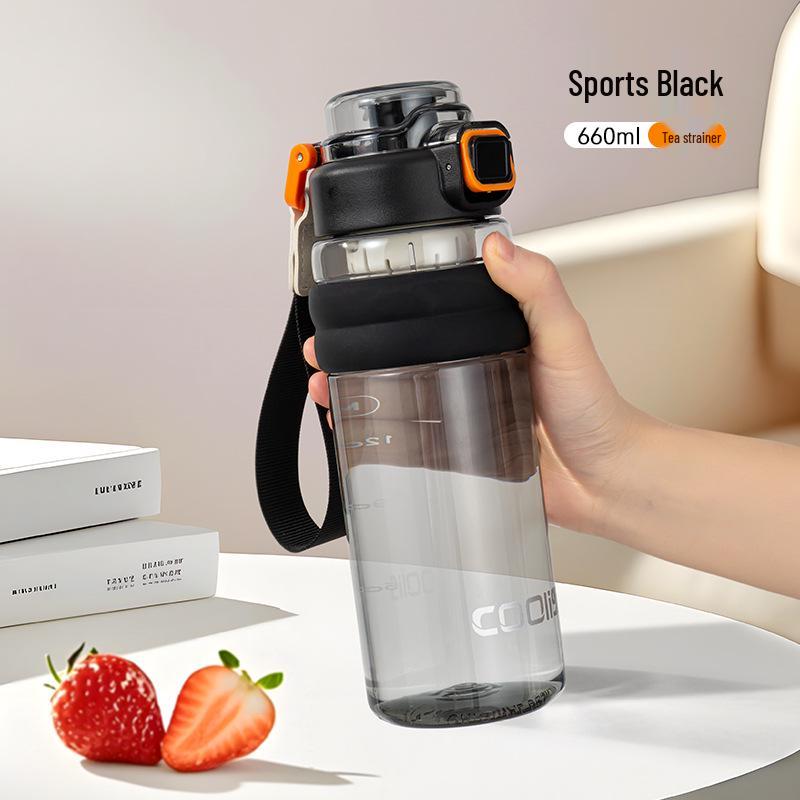 Coolleesi 660ml Tritan Student Sports Water Bottle for Men & Women - Stylish & Portable 2026 Model