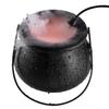 12 LED Halloween Witch Bucket Halloween Cauldron with Mist Maker