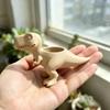 Dinosaur Planter Durable 3D Printed Plastic Pot for Cacti Herbs Succulents Indoor Outdoor Garden Patio Decor