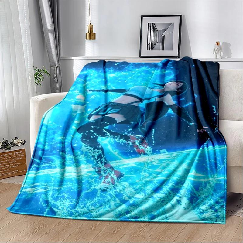 New Style Cloud Tifa Aerith Final Fantasy Games Sephiroth Blanket,Soft Throw Blanket for Home Bedroom Bed Sofa Cover Kids