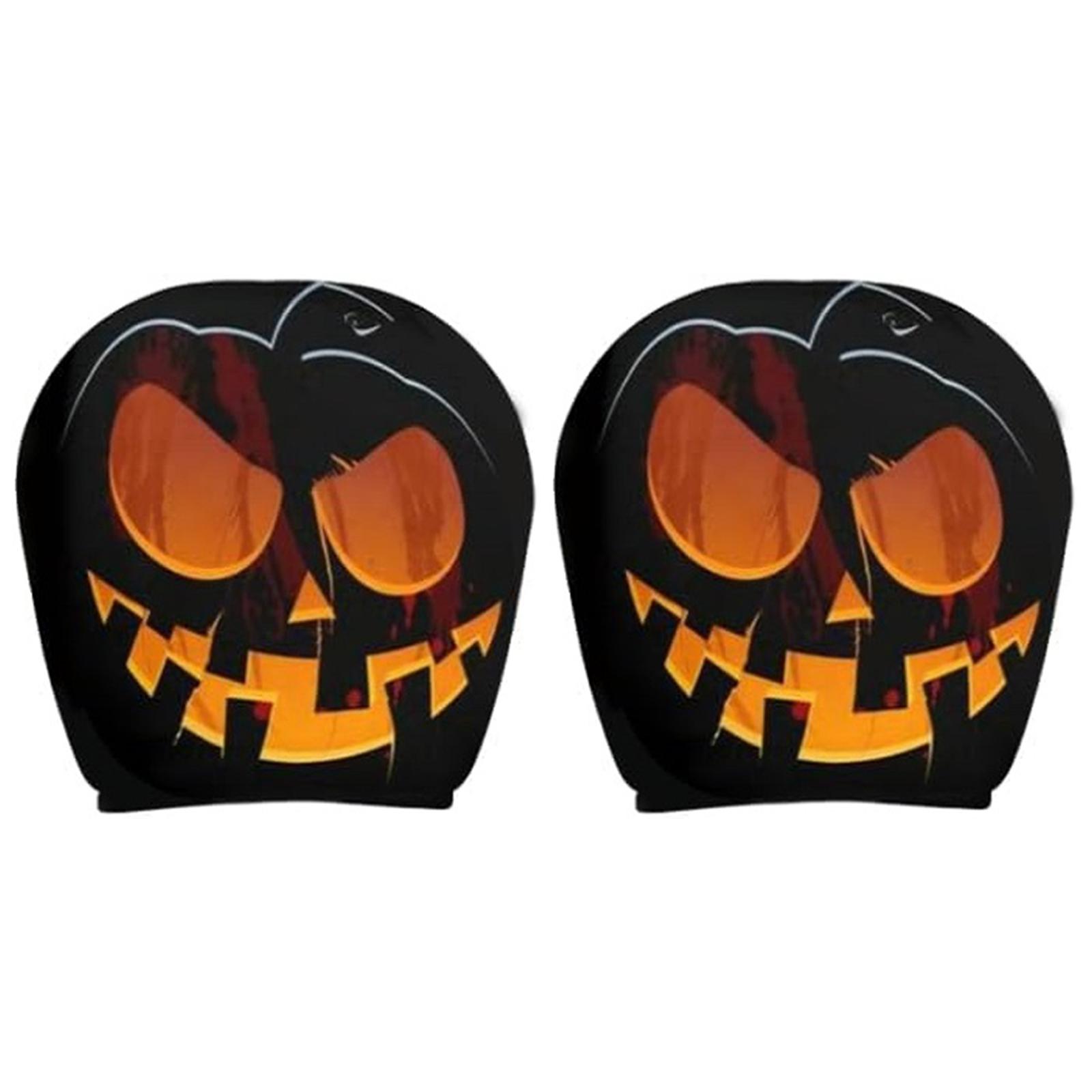 

2 шт. Чехлы на подголовники автомобиля Эластичный протектор подголовника Многоразовая маска для сиденья автомобиля для украшения подголовника переднего сиденья автомобиля