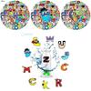100 Stück Alphabet Lore Poppy Roblox Aufkleber Wasserdicht Dekor Baby Lern Geschenk