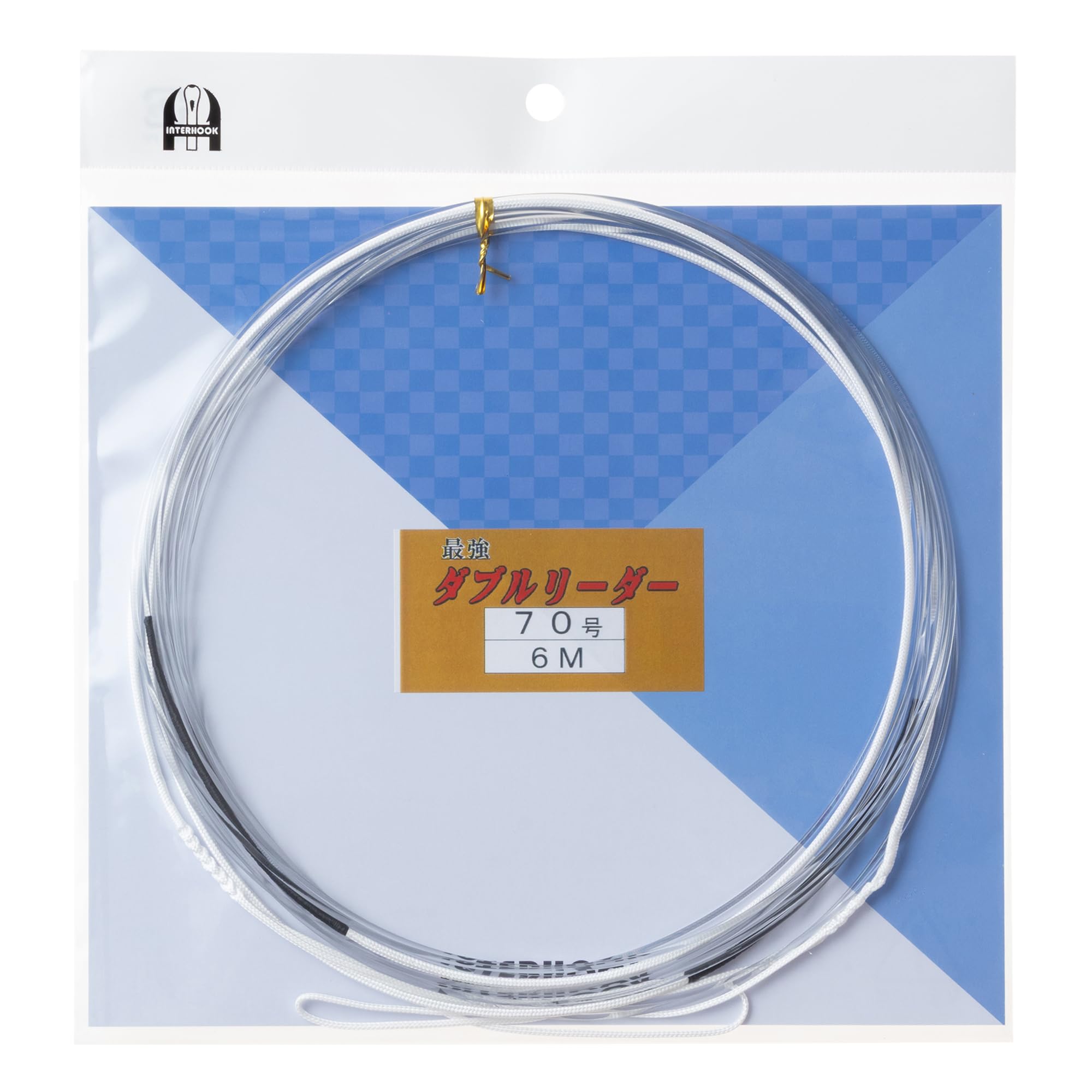 

Interhook Interleader Double Loop Crystal 6m #70