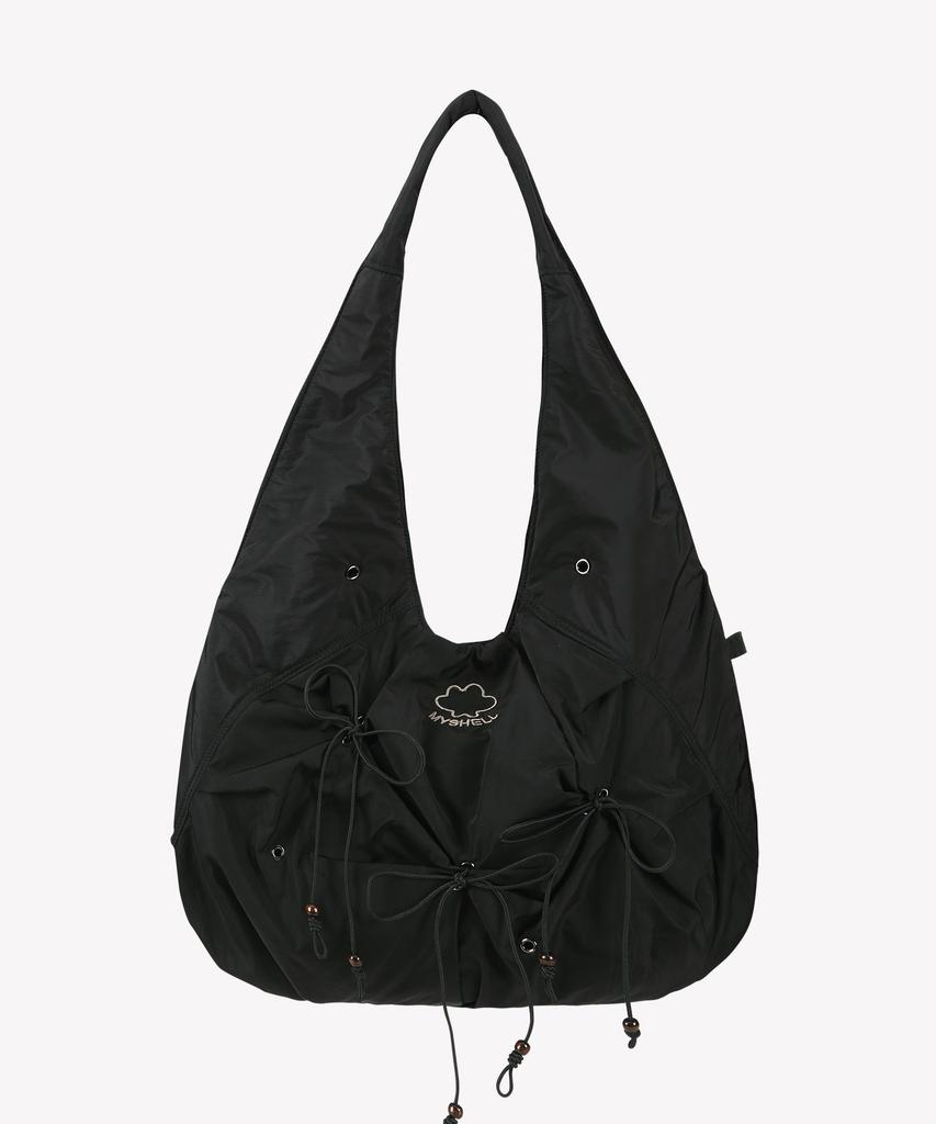 Myshell Willow String Nylon Hobo Bag_10112Sh