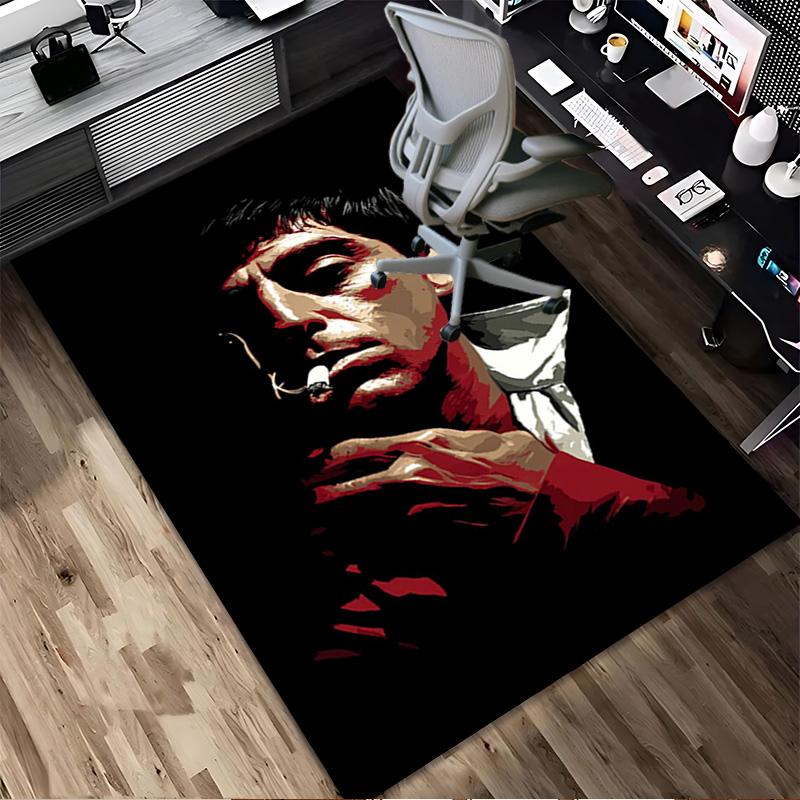 Man Living Room Non-Slip Area Rug Soft Carpet for Bedroom Game Playroom Sofa Office Home Decor Doormat Christmas Gift C921151