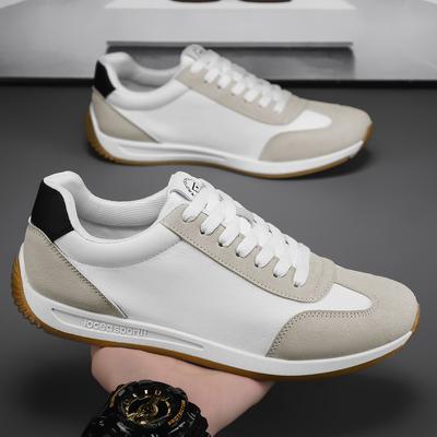 Lässiges Herrenschuh-Set Koreanische Version Trendig und gutaussehend Straßen-Sportschuhe Frühling und Sommer Outdoor-Laufschuhe Herren-Slipper