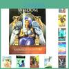 Baralho Místico de Tarot e Conjunto de Cartas de Oráculo Para Experiência Iluminadora de Jogo de Tabuleiro