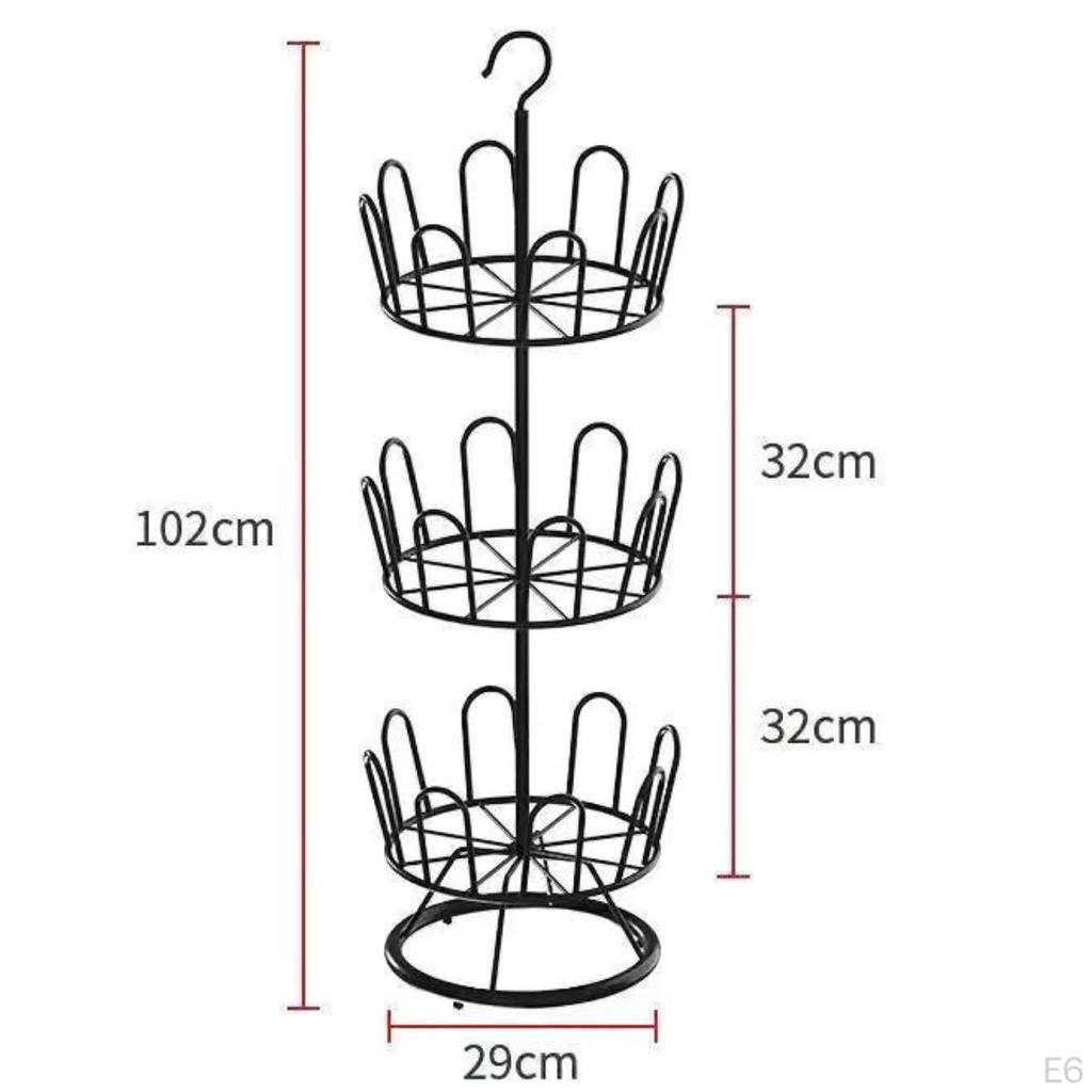 Solução de armazenamento de carrossel de sapatos