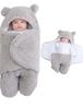 Swaddle Blanket Swaddle Sack for Babies: Warm, Soft Velvet